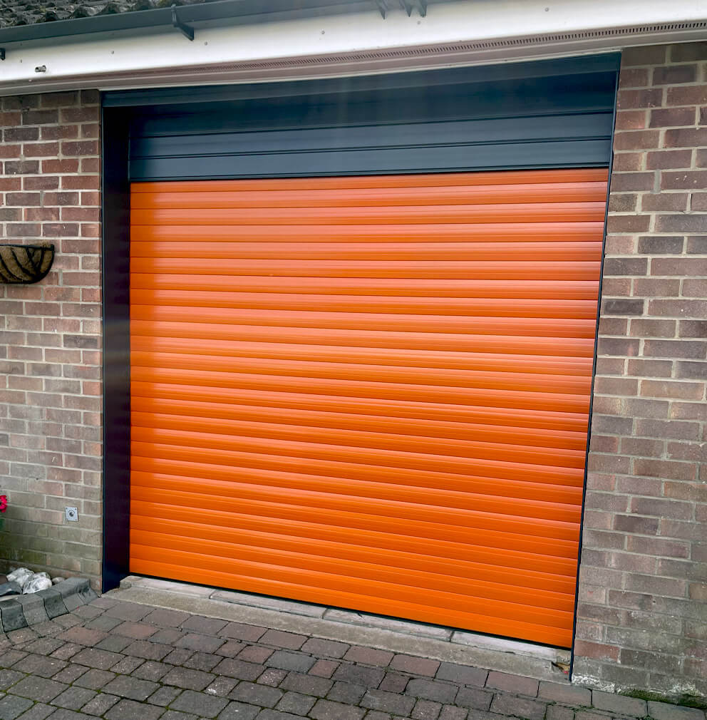 Garage door repainting